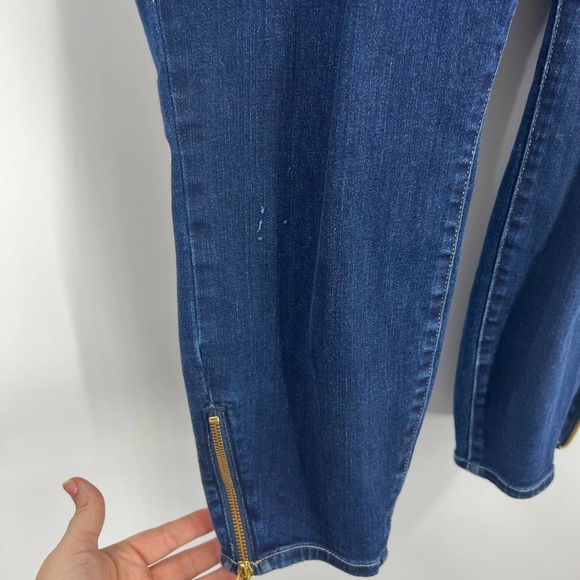Torrid Skinny Zipper Ankle High Waisted Ankle Denim Jeans Medium Wash 20R - Picture 7 of 8